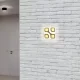Led walllight 16w