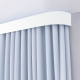 1-row ceiling curtain rails