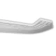 3-row ceiling curtain rails
