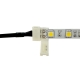 Klamber + alalisvoolujuhe 15cm pikkusega kaabli jaoks 10mm 12V IP20 LED-riba 2PIN ühevärviline