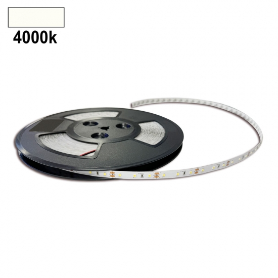 12v LED strip. Sale by meters. 1200lum/m, 4000k. (neutral white)