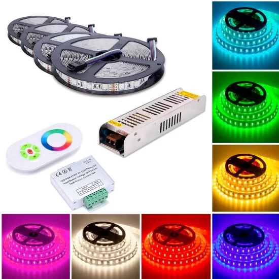 RGB LED strip. 20m. 216w (multicolor)