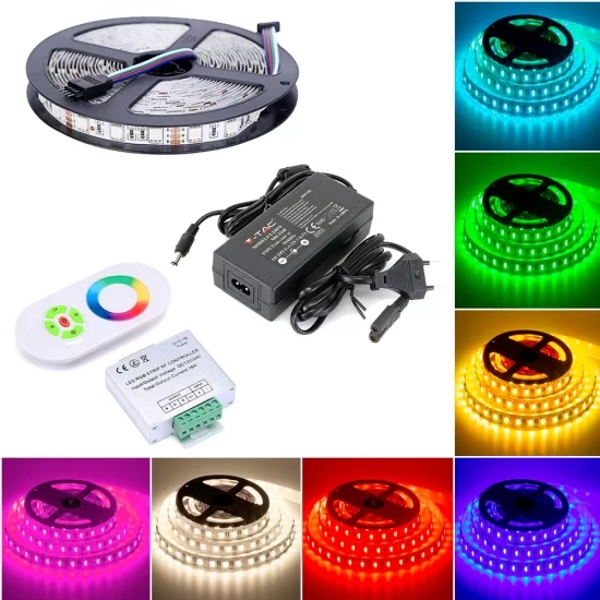 RGB LED riba. 5m. 72w (mitmevärviline)