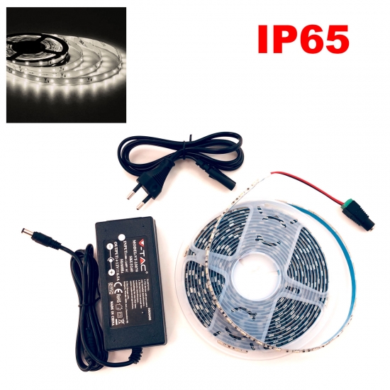 LED лента IP65. 5м. 4000k. (нейтральный белый)