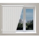 Vertical blinds. Color: WHITE