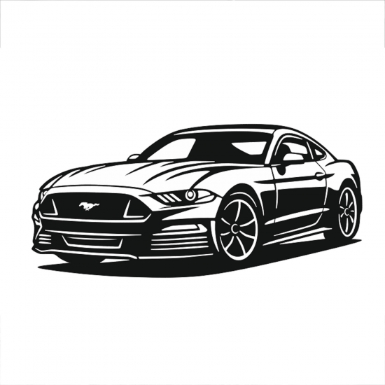 Seinakaunistus "FORD MUSTANG" Seinakaunistus "FORD MUSTANG"
