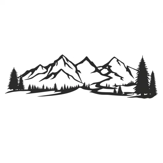 Wall decor "MOUNTAINS" Wall decor "MOUNTAINS"