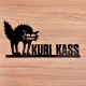 Металлическая табличка "KURI KASS" Металлическая табличка "KURI KASS"