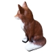 Garden figure "FOX" 