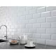 Kitchen wall panel " WHITE BRICK" 3000 x 600 mm. Kitchen wall panel " WHITE BRICK" 3000 x 600 mm.