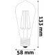 LED lamp E27 7w 2500k