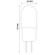 LED lamp G4 2.5w 3000k LED lamp G4 2.5w 3000k