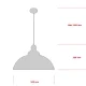 Chandelier in "LOFT" style