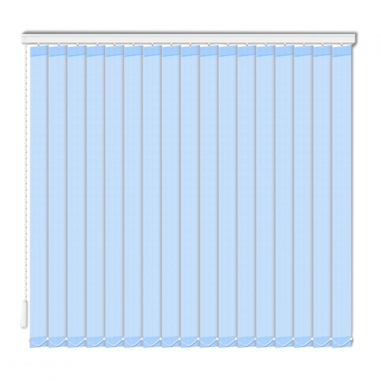 Vertical blinds. Color: BLUE