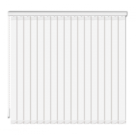 Vertical blinds. Color: WHITE